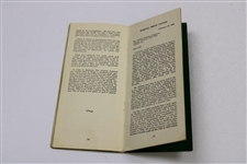1954 ANGC Records of the Masters Tournament Booklet - 1934-1953