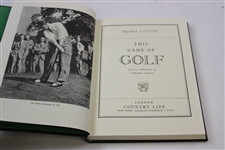 1989 The Memorial Tournament Honoring Sir Henry Cotton Ltd Ed Book #85/200