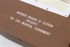 1984 The Memorial Tournament Reel-to-Reel Color Highlights 16mm Film in Protective Case - Jack Nicklaus