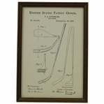 United States Patent Office Patent No. 513,733 Patented Jan. 30, 1894 Golf Stick Print - Framed