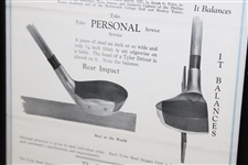 The Tyler' Rear Impact Driver - Handmade Patent Pending -Advertising Piece - Framed