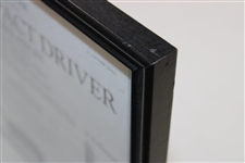 The Tyler' Rear Impact Driver - Handmade Patent Pending -Advertising Piece - Framed