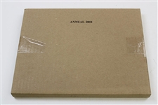 2001 Masters Tournament Green Annual Book - Unopened - Tiger Woods Winner