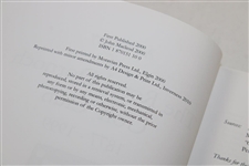 2010 'A History of The Royal Dornoch GC 1877-1999' History Book by John Macleod