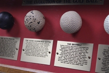 c.1981 Classic Craftsman – The Evolution of the Golf Ball Shadow Box Wall Display