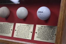 c.1981 Classic Craftsman – The Evolution of the Golf Ball Shadow Box Wall Display