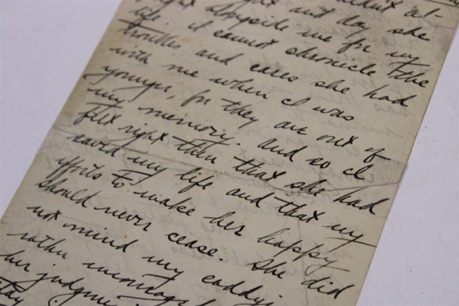 Charles 'Chick' Evans Handwritten 'This Book Is Dedicated To Dear Mother' - Deep Content