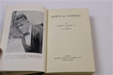 1927 'Down The Fairway' 1st Edition UK Book by Robert (Bobby) T. Jones, Jnr.