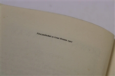 1927 'Down The Fairway' 1st Edition UK Book by Robert (Bobby) T. Jones, Jnr.