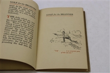 1909 'Golf For The Beginner' Book by George Fitch