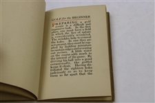 1909 'Golf For The Beginner' Book by George Fitch