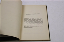 1890 'Hints on Golf' Fifth Edition Book by Horace G. Hutchinson