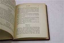 1940 'Essex County Club' Manchester, Mass. Club History Book