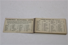 1941 Associated Golfers of America Membership Pass Book No. 4790 G in Cover