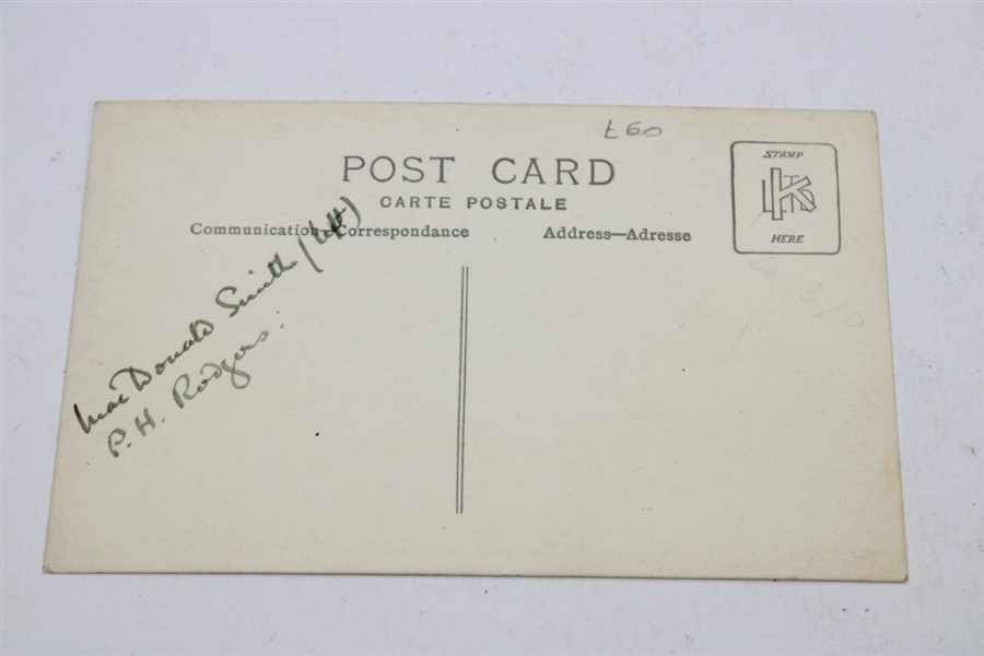 Macdonald Smith & P.H. Rogers Postcard