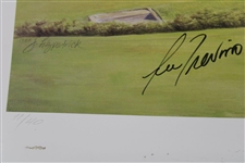 Lee Trevino Signed Ltd Ed 'The Skins Game' Poster #11/40 JSA ALOA