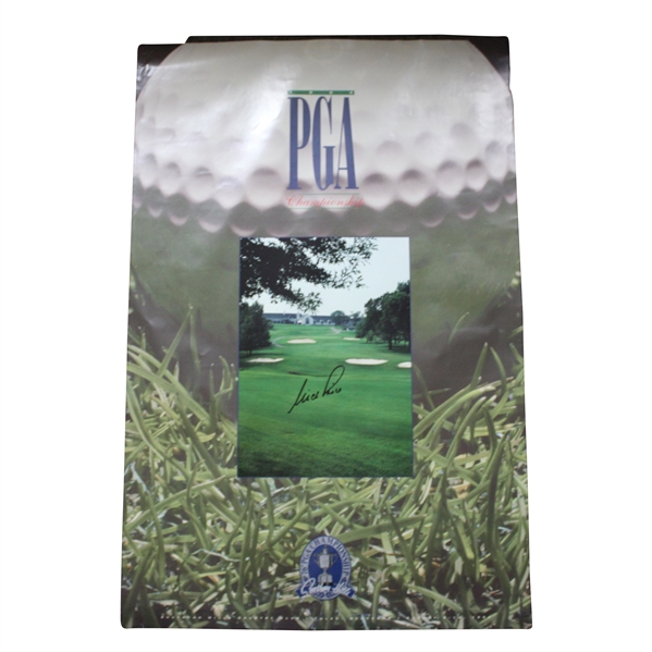 Nick Price Signed 1994 PGA Championship at Southern Hills Poster JSA ALOA