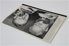 1966 AP Wire Photo Jack Nicklaus & Arnold Palmer Win Canada Cup