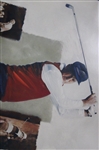 Al Geiberger Signed 1995 FHP Health Care Classic Poster JSA ALOA