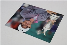 Rory McIlroy Signed 8x10 Photo with Claret Jug JSA ALOA