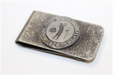 1974 Greater Greensboro Open Money Clip