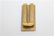1981 Official PGA Tour Money Clip - 12kt Gold Filled
