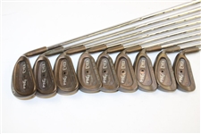 Set of BeCu Eye-2 Models 3-9 Black Dot Irons PW-SW Plus + Models