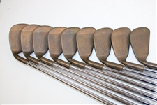 Set of BeCu Eye-2 Models 3-9 Black Dot Irons PW-SW Plus + Models