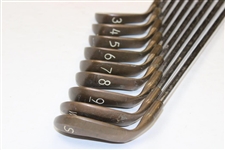 Set of BeCu Eye-2 Models 3-9 Black Dot Irons PW-SW Plus + Models