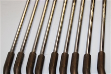 Set of BeCu Eye-2 Models 3-9 Black Dot Irons PW-SW Plus + Models