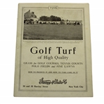 1926 Golf Turf of High Quality Book/Magazine by Stumpp & Walter Co. - Salisbury Golf Links