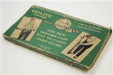 Vintage Co-Lite Golf Club Carrier in Original Box