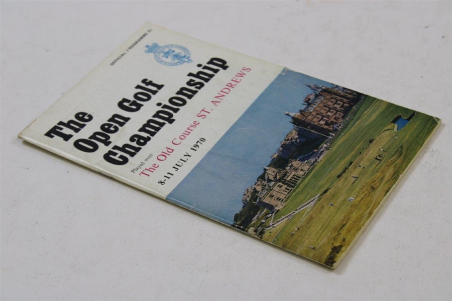 1970 OPEN Championship at The Old Course St. Andrews Official Program