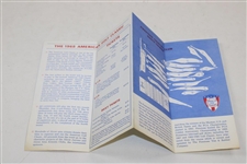 1968 American Golf Classic at Firestone Country Club Fact Sheet with Arnold Palmer Cover