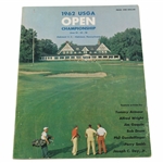 1962 US Open at Oakmont Country Club Official Program - Jack Nicklaus First Major Win