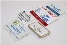 Sam Snead's Massachusetts Classic, Kaiser Intl., Lady Scott Inv & VIP Golf Badges