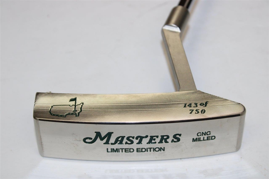 2005 Masters Limited Edition CNC Milled Putter #143/750 w/Head Cover in Box