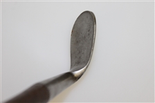 Circa 1890's Spalding Concave Face Rut Niblick with S.M. Co. Shaft Stamp