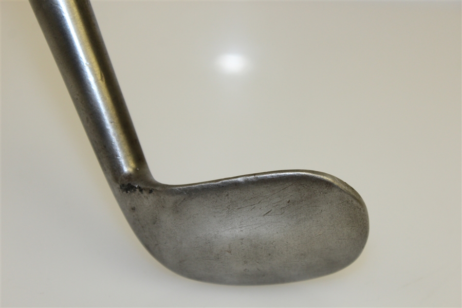 Circa 1890's Spalding Concave Face Rut Niblick with S.M. Co. Shaft Stamp