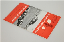 1963 British Amateur Championship at St. Andrews Official Program - Michael Lunt Winner