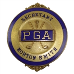 Horton Smiths Undated PGA Secretary Badge