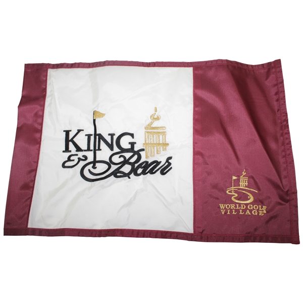 King & Bear Course at World Golf Village Embroidered Flag