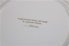 World Golf Hall of Fame Logo Lenox Plate #/100