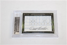 2014 Leaf Legends of the Links Cut Signature Dave Stockton/David Graham PGA Champions - 1 of 7
