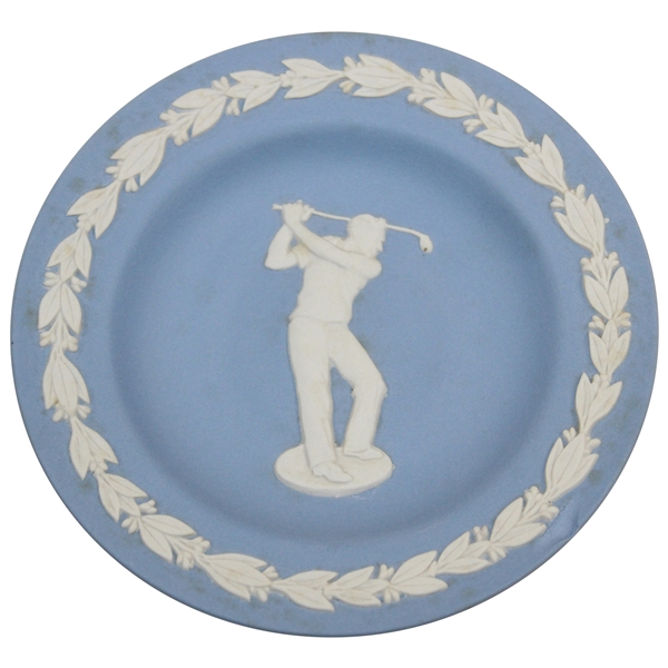 Small Wedgewood Golf Motif Plate