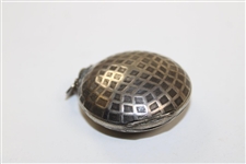 Circa 1930's Mesh Golf Ball Pocket Watch in Working Order 
