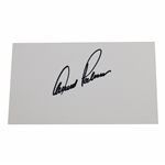 Arnold Palmer Signed 3x5 Index Card JSA ALOA