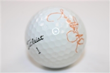 Jonathan Byrd Signed Titleist Golf Ball JSA ALOA