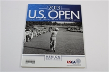 2013 US Open at Merion GC Program, Ticket Set, Spec Guide & Pairing Sheets