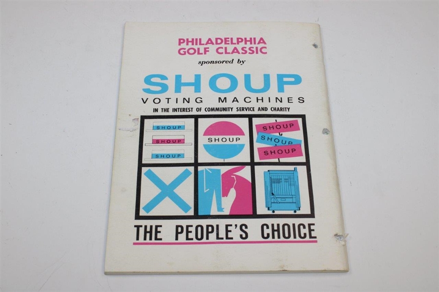 Wall, Trevino, Chi-Chi & 14 Others Signed 1968 Philadelphia Golf Classic Program JSA ALOA